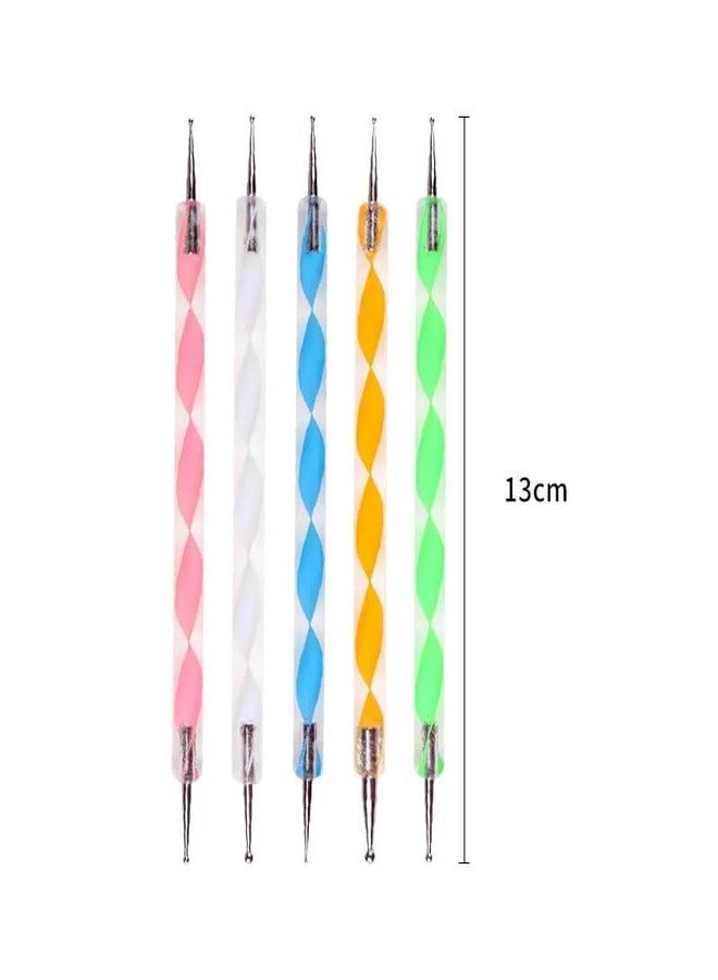 Qatalitic 13 Pcs Mandala and Acrylic Dotting Tool Set, Embossing Stylus for Pottery Ceramic and Polymer Clay for DIY Designs, Clay Sculpting - Image 3